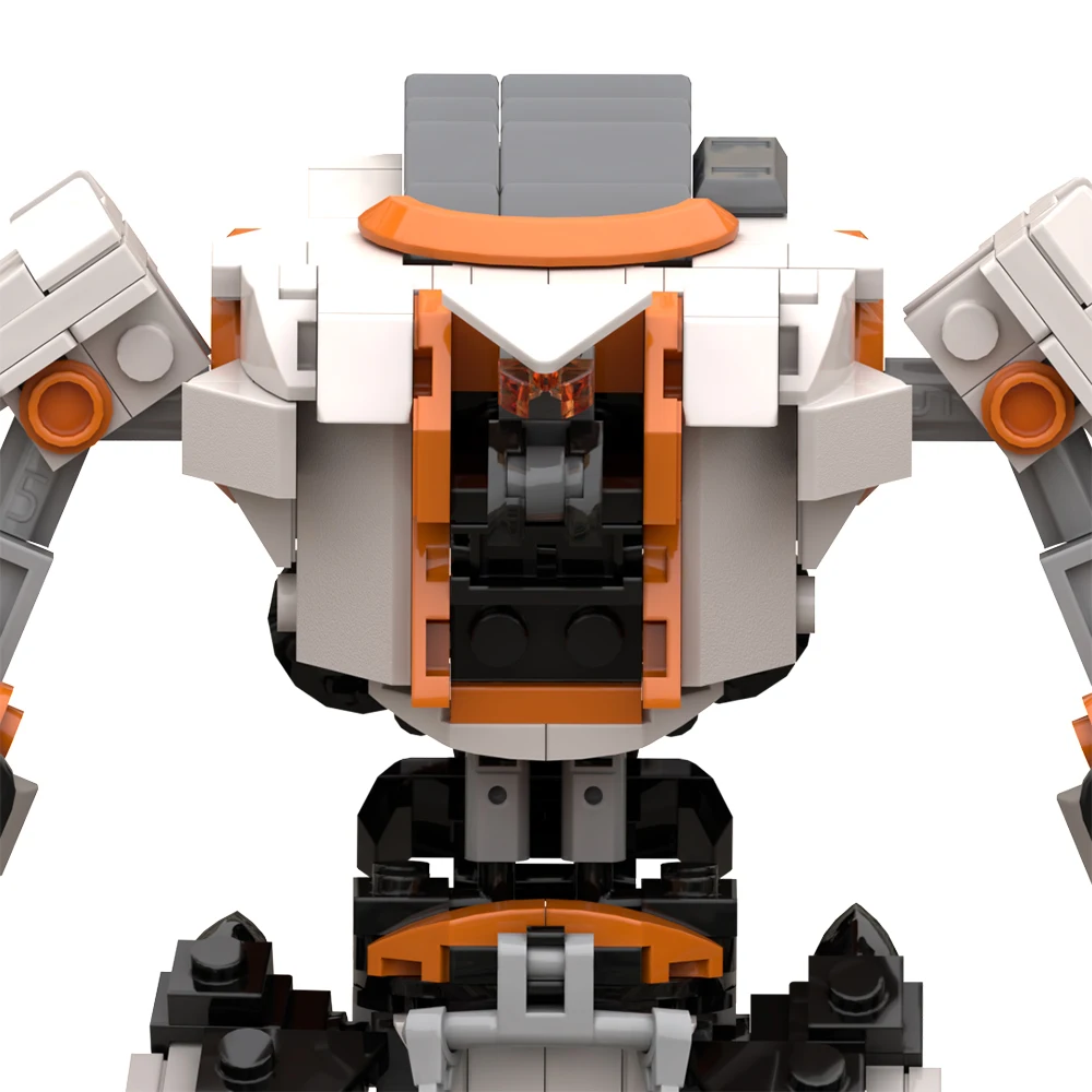 For Shooting Character Mech Warrior Building Block Set Brick Kids Gift