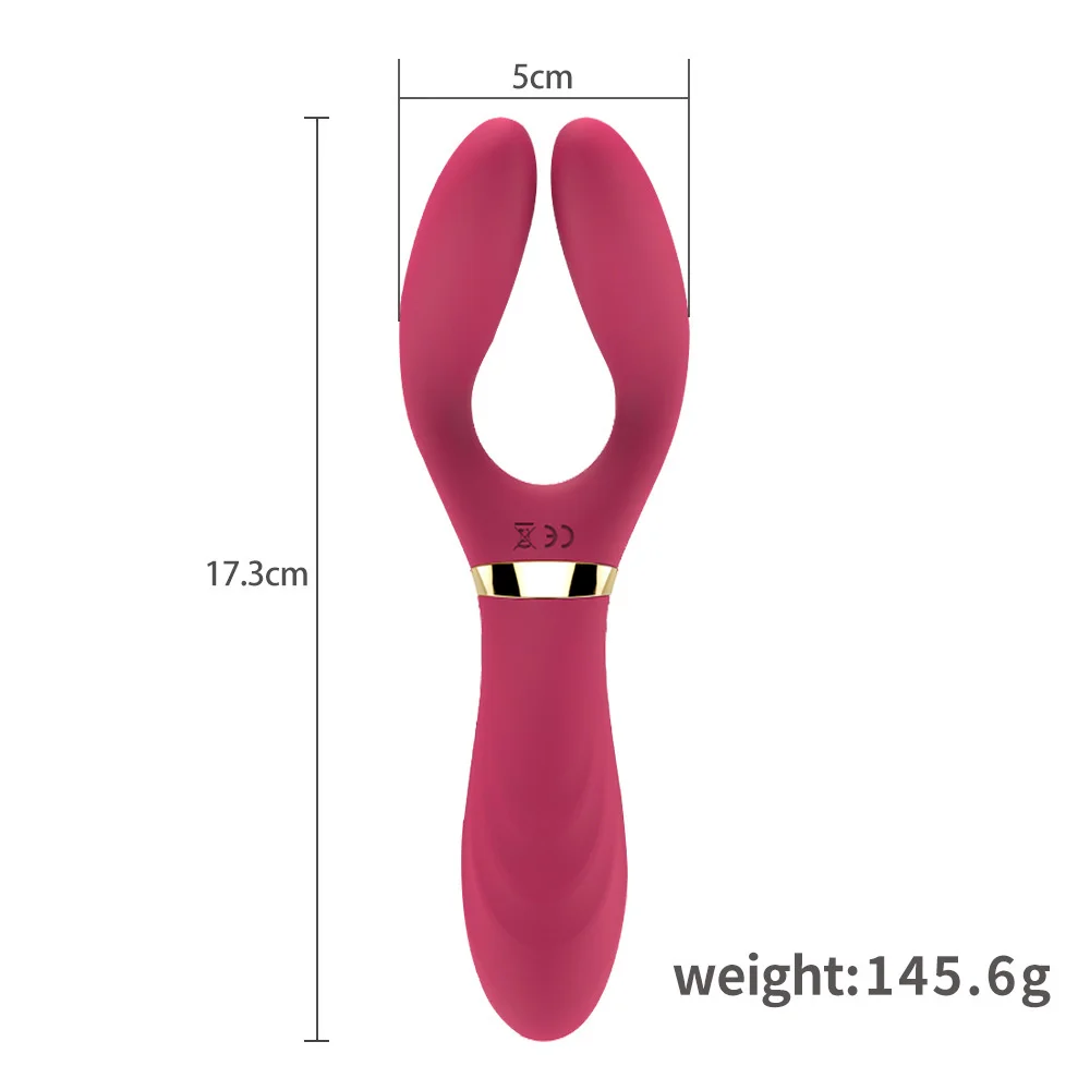 Female Strapless Y Dildo Vibrator Double Lesbian Masturbation Sex Toys Adult Products For Couple Passionate Games |