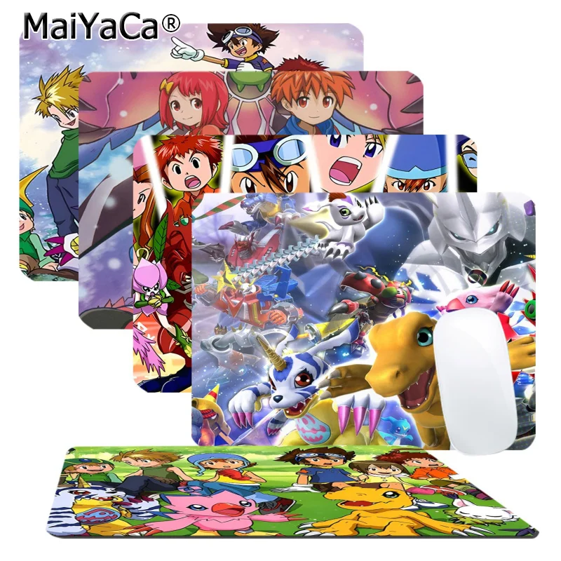 

Digital Monster Digimon Mousepad Anti-Slip Thickened Mouse Gaming Keyboard Table Office Supplies Room Decor Writing Desk Mats