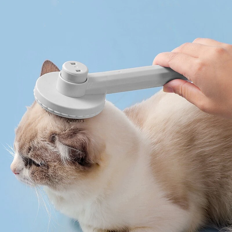 

Cat Dogs Pet Hair Remover Pet Comb pet grooming Hair Floating Removes Comb Short Massager Goods For Cats Dog Cleaning Brush