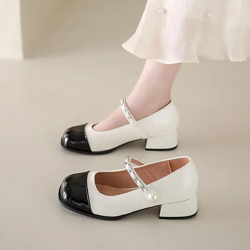 Женская обувь на плоской подошве с жемчужным декором повседневные женские