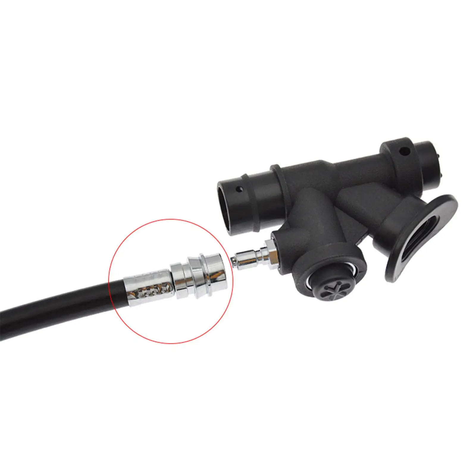 

Scuba Diving Regulator Adapter BCD Low Pressure Hose Adaptor Female End Connector Diving Tank Dive Quick Joint Connector Parts