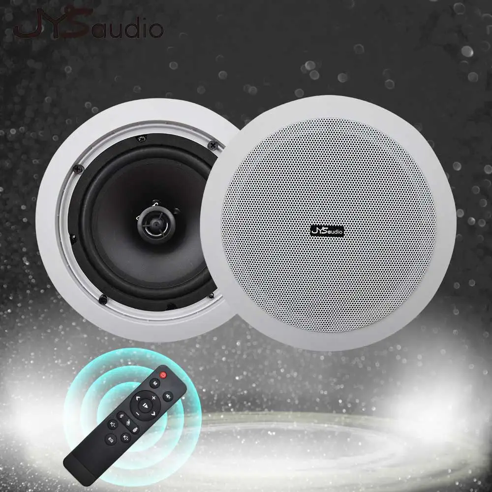 

6.5 inch Coaxial Bluetooth Ceiling Speaker Home Theater Sound System HiFi Stereo Loudspeaker Background Music Public Broadcast