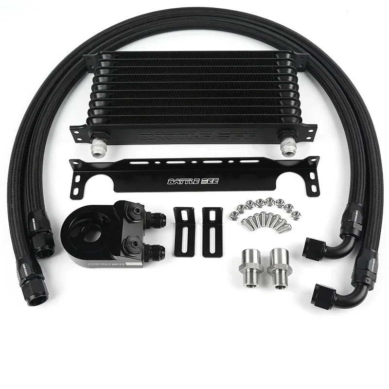 Универсальный 10-рядный комплект охлаждения двигателя Battle Bee с радиатором из
