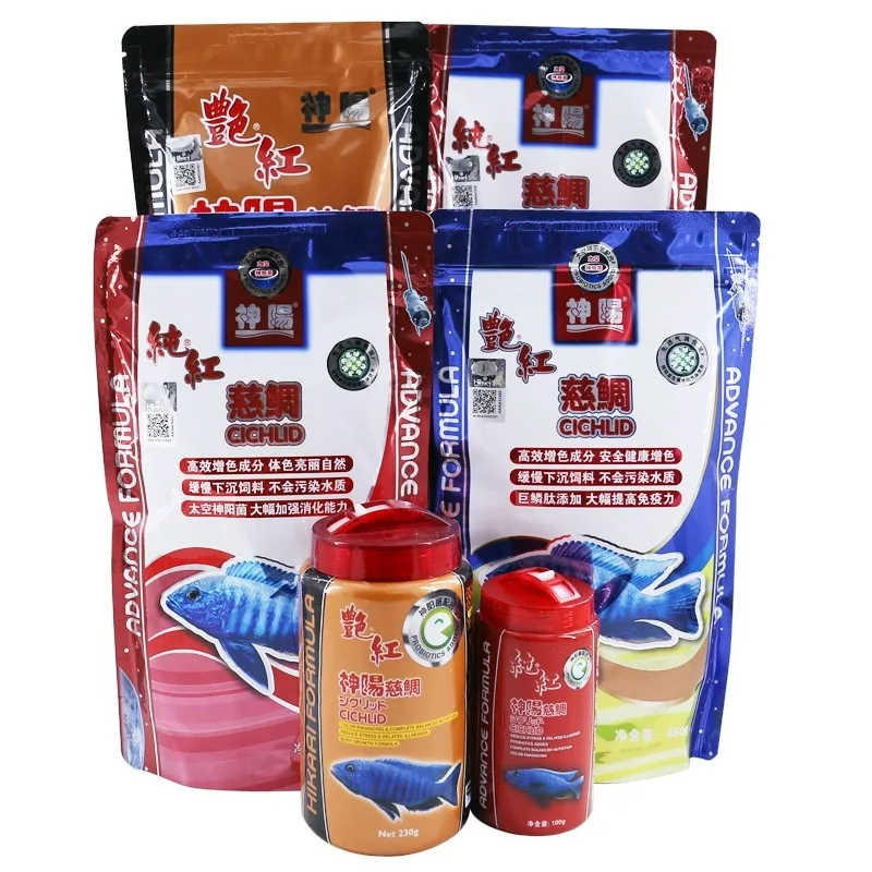 

Color Enhancing Sinkable Fish Food for Cichlids and Tropical Fish