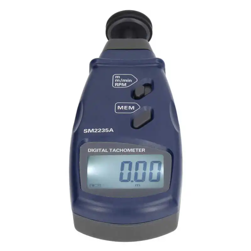 

Digital Contact Tachometer 0.5~19999RPM Photoelectric Induction Accurate Digital Tachometer Gauge for Car