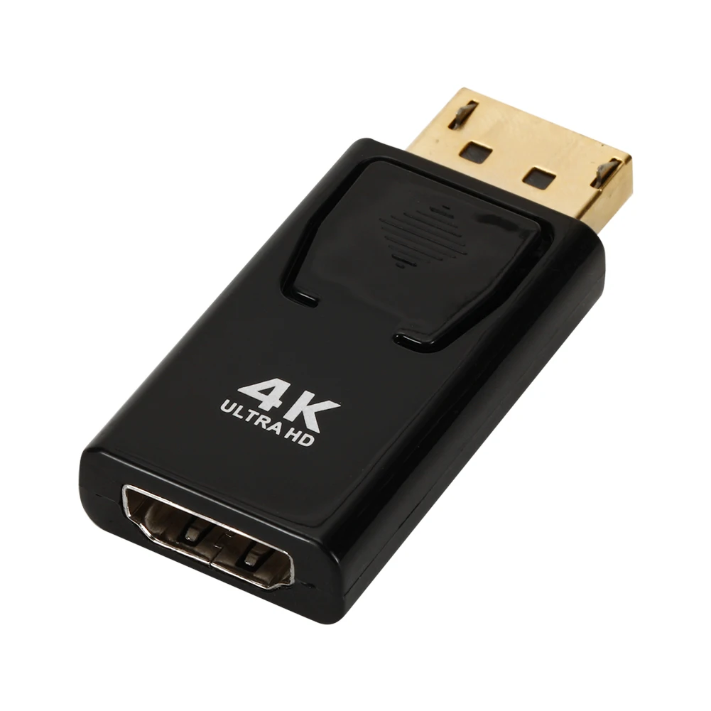 

DP To HDMI-compatible Max 4K 60Hz Displayport Adapter Male To Female Cable Converter Display Port Adapter For TV PC Projector