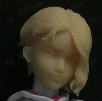 Скульптура головы Gwen Stacy для фигурок Hot Toys 1/12