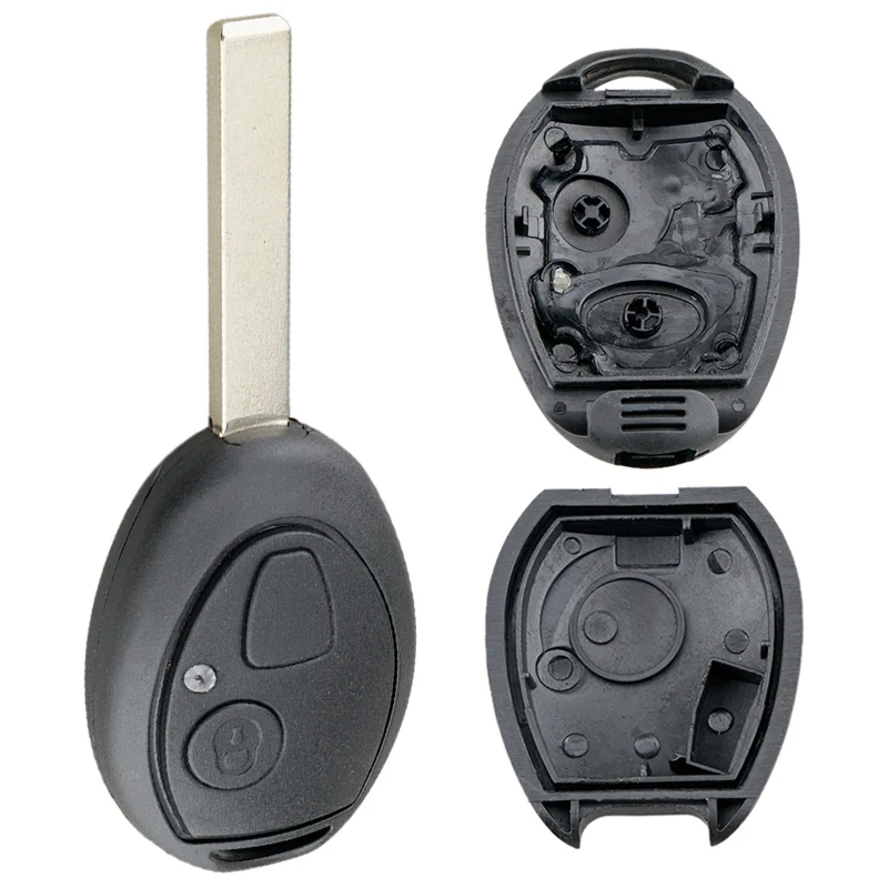 

Car Key Replacement 2 Button Remote Car Key Shell Fit for MG BMW-Mini Cooper R53 R50 S Land Rover 75 Z3 Z4 X3 X5 e46 e39 e36 e34
