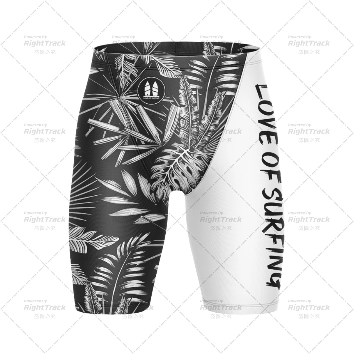 LOVE OF SURFING New Product Launched Men's Quick Dry Flat Corner Swimsuit Summer Water Sports Surfing Shorts Customizable