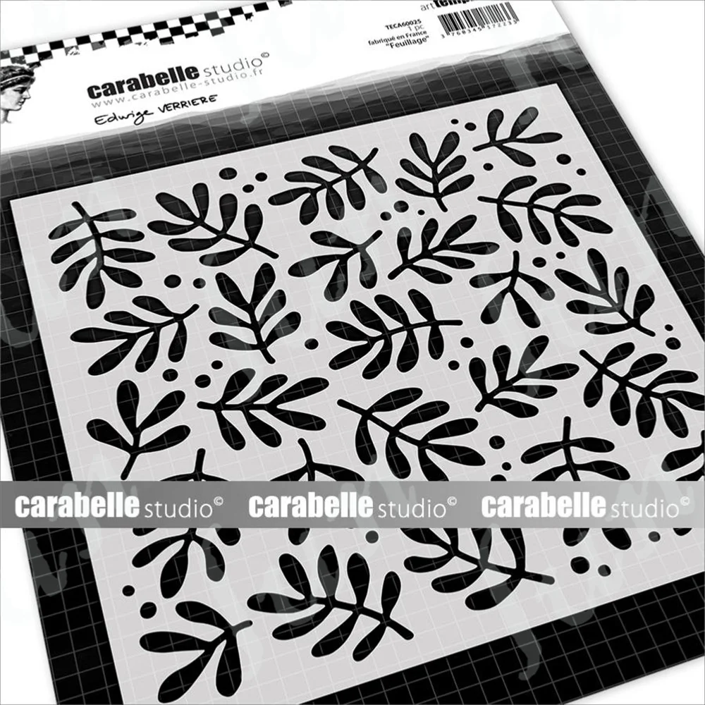 

New Layering Foliage Drawing Stencils for Diy Scrapbooking Photo Album Decoration Embossing Paper Cards Template Handmade