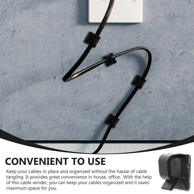 50 шт. самоклеящиеся Кабельные Зажимы для наушников |