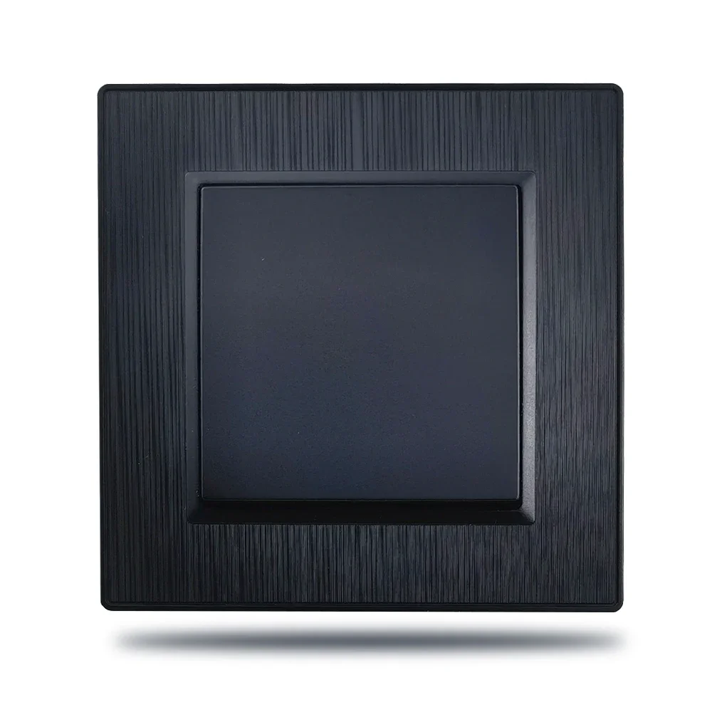 

Wallpad Q7 черный настенный выключатель