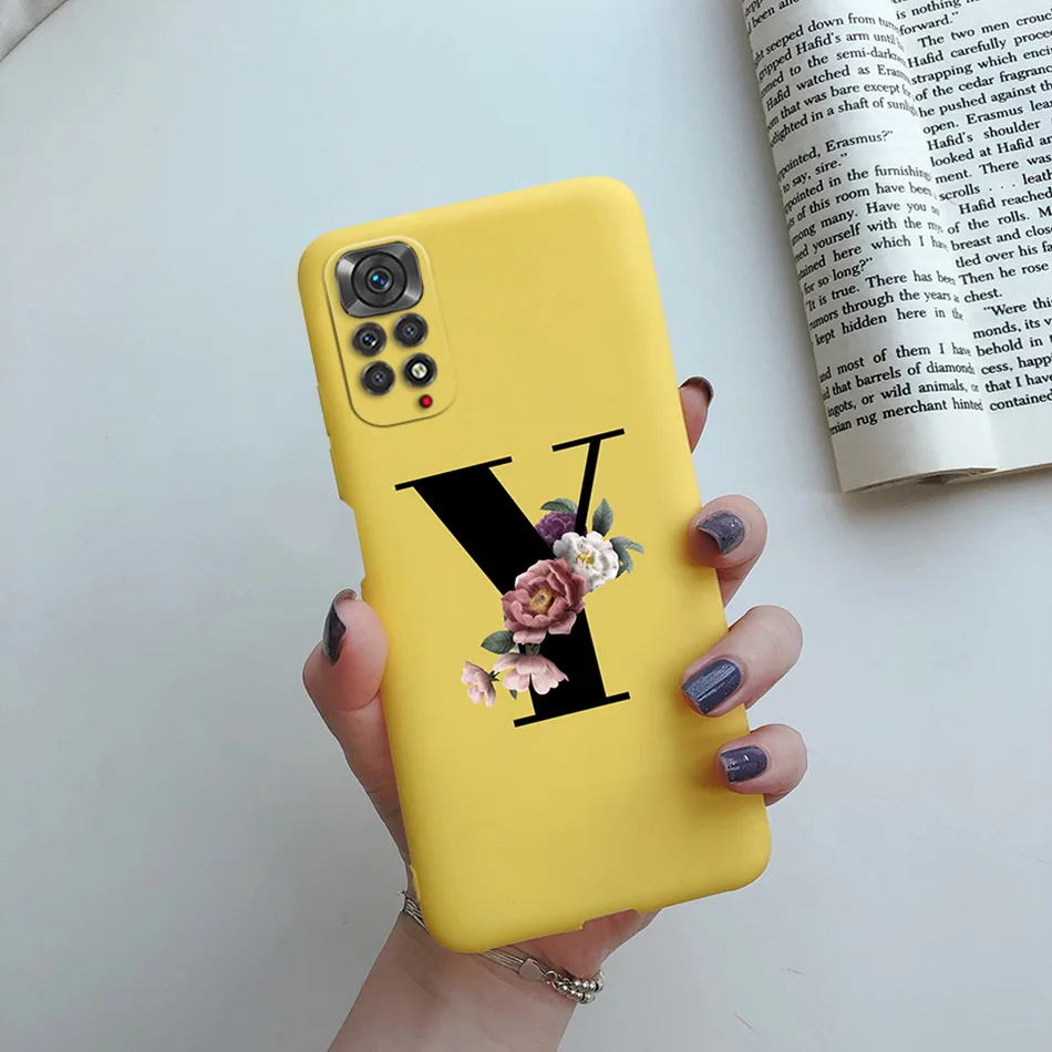 Чехол для Xiaomi Redmi Note 11 Pro Силиконовый противоударный мягкий чехол телефона с
