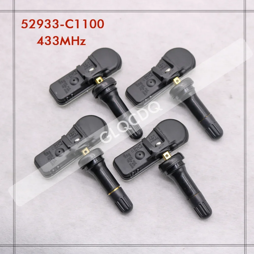 

TPMS Датчик для 2015 2016 2017 2018 2019 2020 433 HYUNDAI TUCSON (TL) датчик давления в шинах HYUNDAI TPMS МГц 52933-C1100