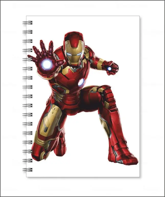 Тетрадь Супергерои Вселенной Marvel - Железный Человек № 49 | Канцтовары для офиса и