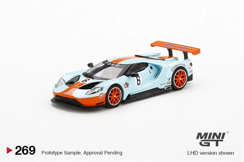 Мини GT 1:64 Ford GTLM перф #6 LHD литая модель автомобиля | Игрушки и хобби
