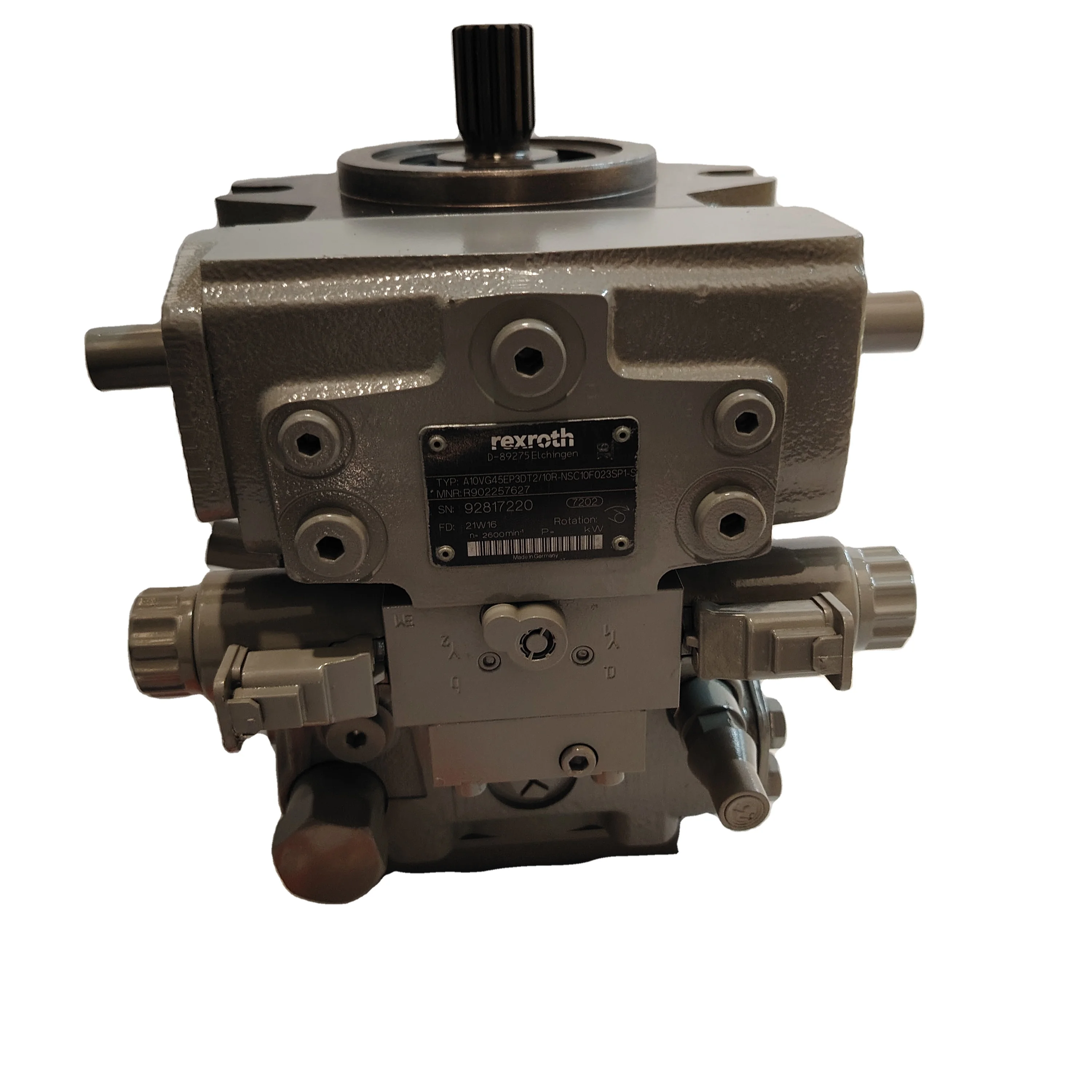A10VG45EP3DT2/10R-NSC10F023SP1-S Оригинальный гидравлический поршневой насос серии A10VG A10VG63 A10VG18