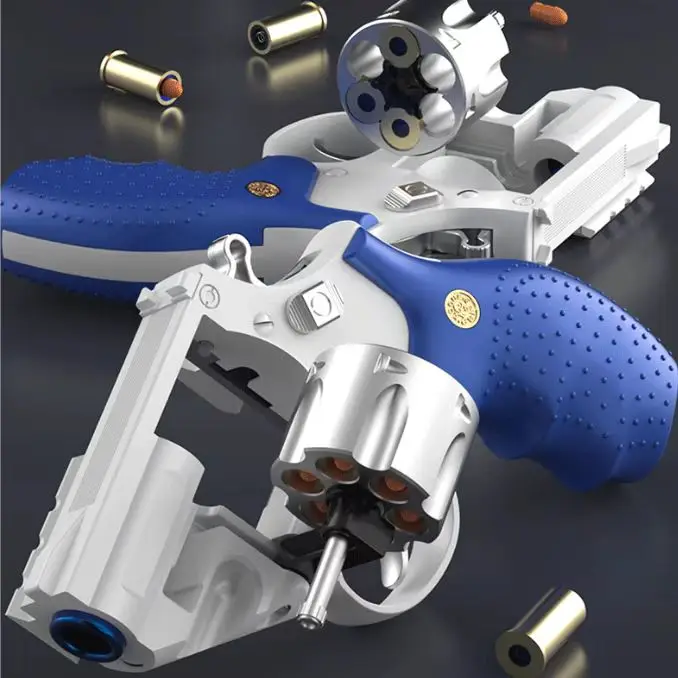 Двойное действие TB500 Sky Marshal револьверный пусковой механизм, мягкий пулевой пистолет, игрушечный пистолет, модель оружия для страйкбола, пис...
