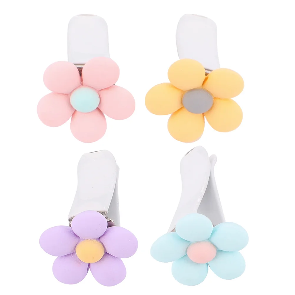 

4 Pcs Clip Air Freshener Fragrance Diffuser Flower Clip Car Air Outlet Clips Car Vent Air Freshener Interior Accessories