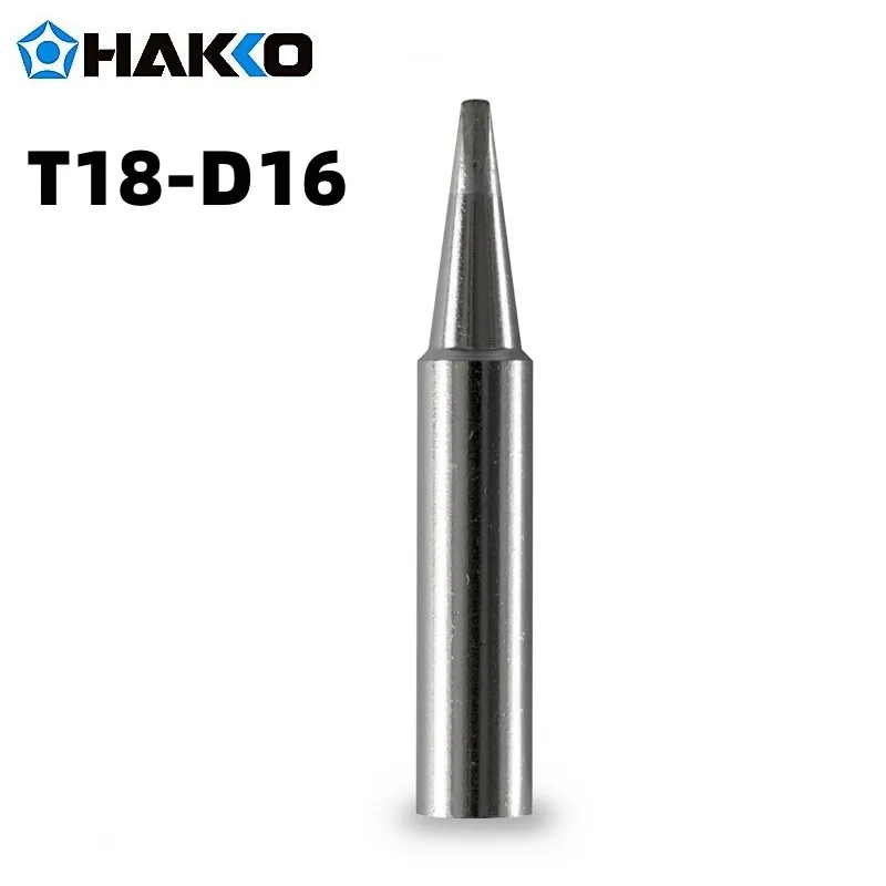 

Оригинальное паяльное жало Hakko T18-D16 для паяльной станции FX-888D, FX-600, FX-888, FX-889, FX-8801/8802/8803/8805, железный инструмент