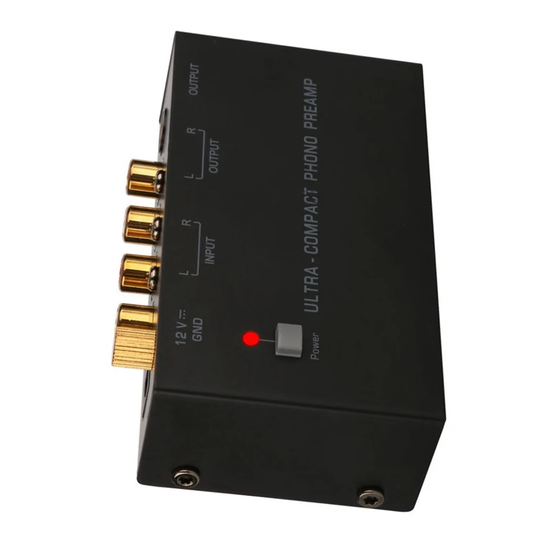 

Ultra-Compact Phono Preamp Turntable Phonograph Preamplifier Mini Stereo Audio Hifi With RCA Interfaces