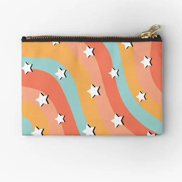 

Vsco Star Pattern Zipper Pouches Money Pure Pocket Coin Women Bag Underwear Storage Men Socks Cosmetic Small Panties Key