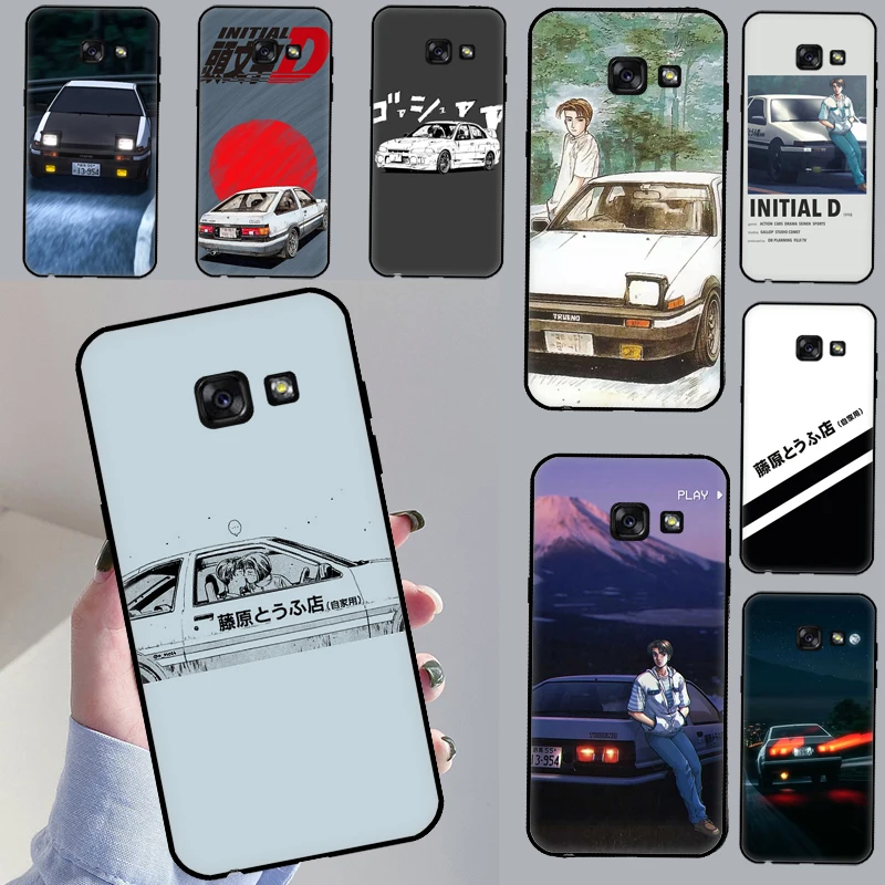 Чехол для телефона Initial D Samsung Galaxy J7 J5 J3 2017 J1 A3 A5 2016 A8 J4 J6 Plus J8 A9 2018 |