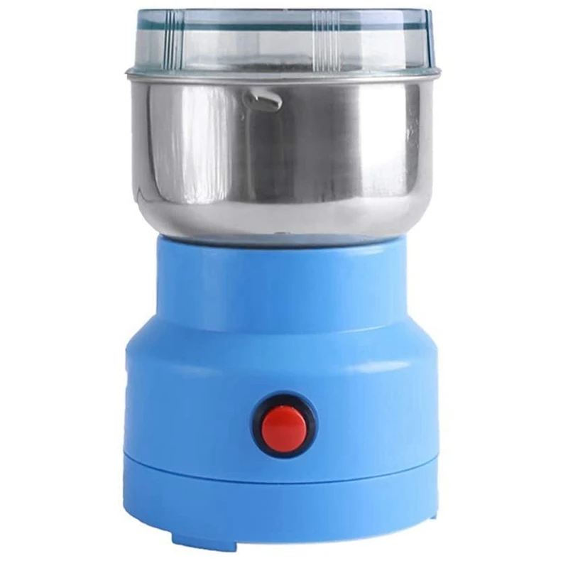 

Electric Coffee Grinder Stainless Steel Multifunctional Electric Bean Mill , Food Spice Grinder, Bean Grinder,US Plug