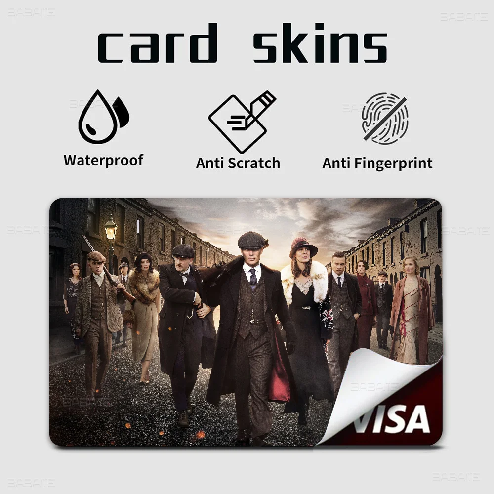 TV P-Peaky B-Blinders Anmie наклейка пленка кожаный чехол для кредитной карты дебет банковская карта спереди (art.: 3920cdbe199f5) - 3920cdbe199f5