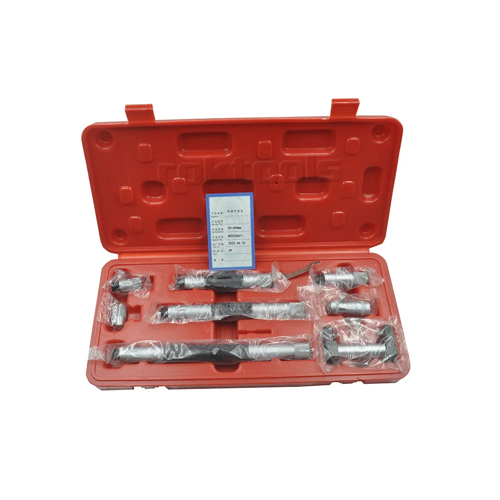 

50-600mm Tubular Inside Micrometer Measuring Tools