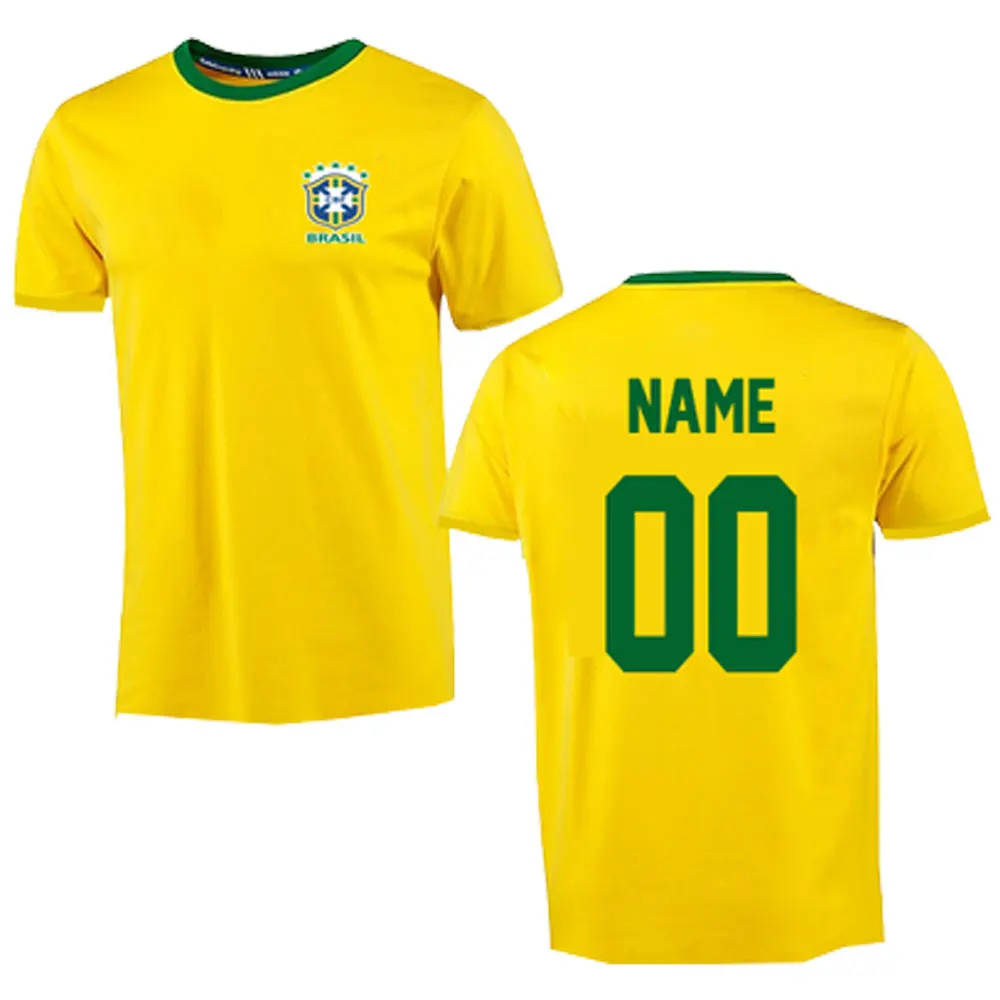 

New Brazilian Baseball Cup Mode 3D Printed Flag Mode, Suitable for Men and Women Wearing Fashionable Summer T-shirts