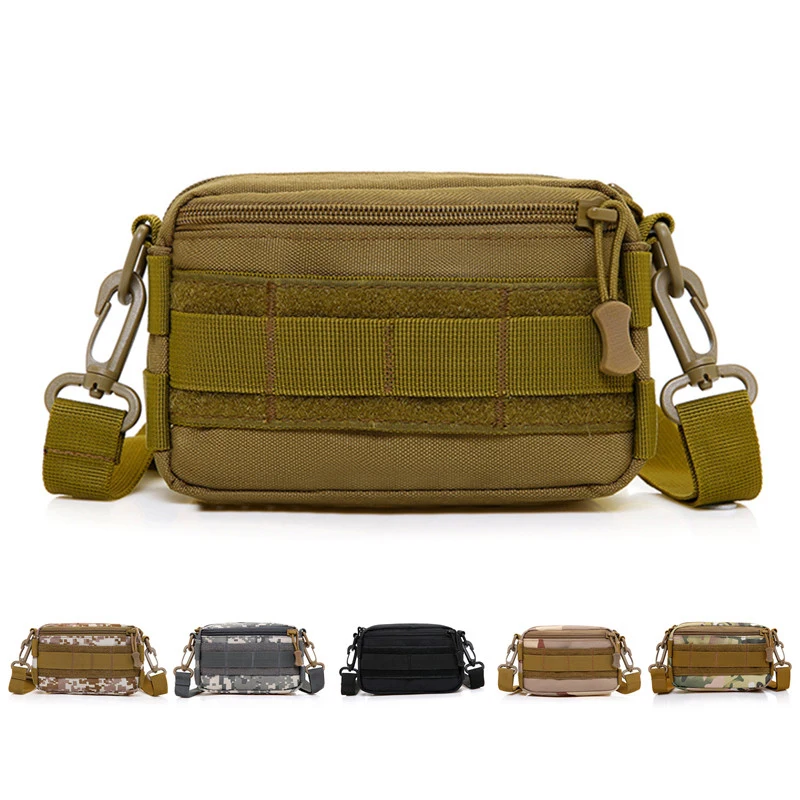 

Многофункциональная тактическая поясная сумка из нейлона 600D для охоты на природе, кемпинга, альпинизма, сумка через плечо, военный поясной ...