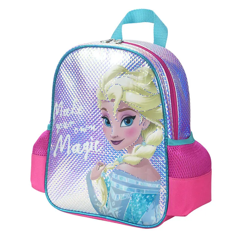 Disney Princess Elsa Kindergarten Children's Cute Cartoon Sweet Schoolbag Large Capacity Lightweight Backpack