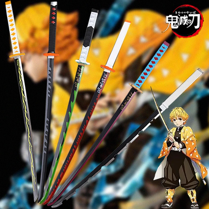 

Katana Demon Slayer Metal Simulation Katana Kimetsu No Yaiba Katanas Demon Slayer Katanas Sword Cosplay Props Halloween Decor