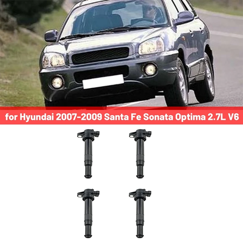 

Катушка зажигания высокого напряжения 27301-3E100 для Hyundai 2007-2009 Santa Fe Sonata Optima л V6