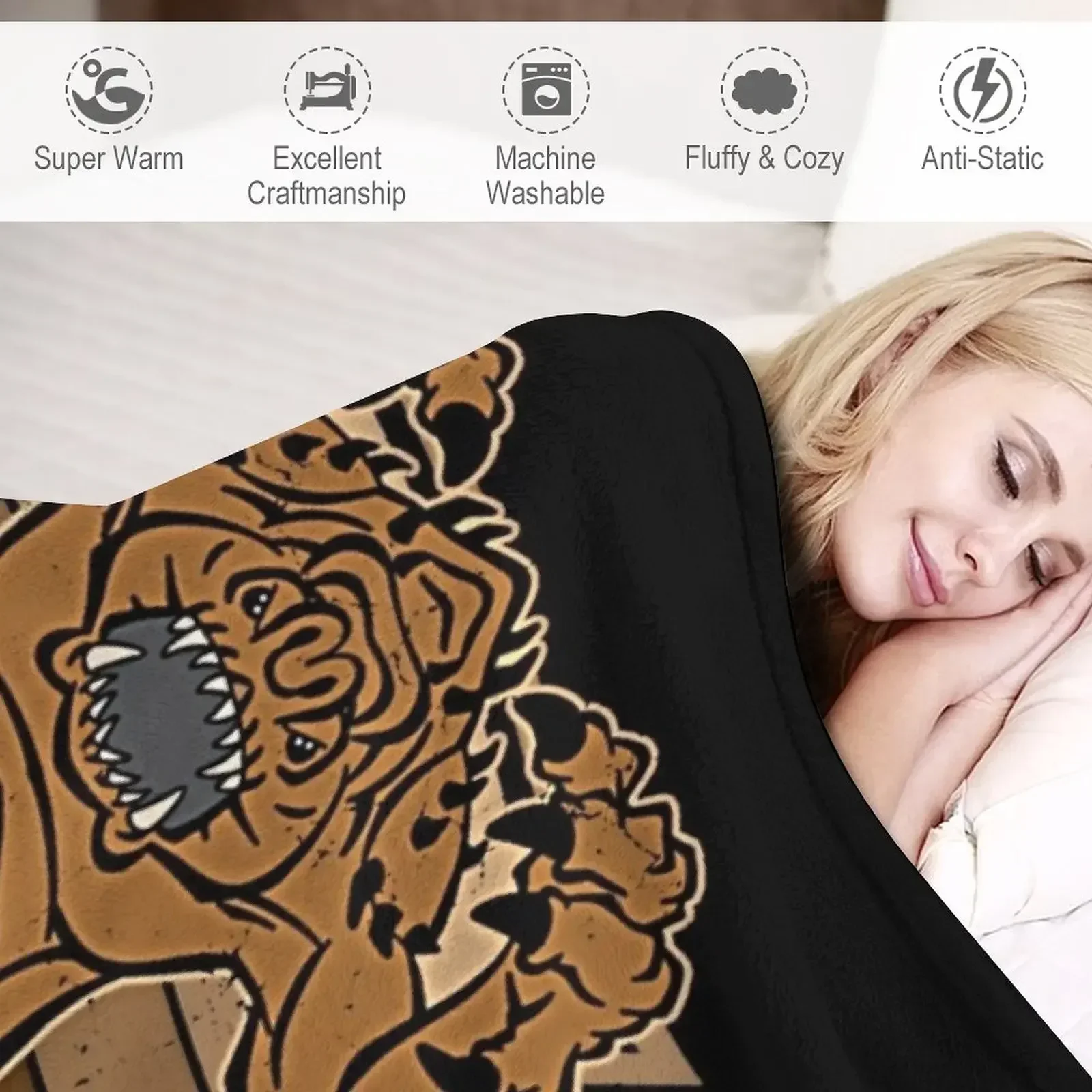 Общество сохранения Rancor | Поп-культура Geekdom Одеяло DopeyArt Пляжные декоративные