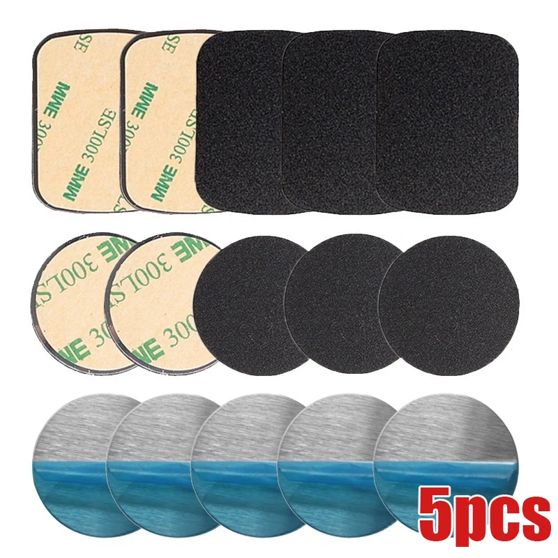 Универсальные Металлические дисковые пластины 5 шт. магнитный автомобильный