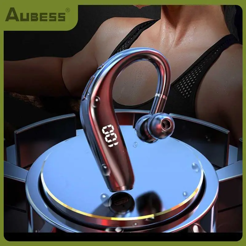 

Black Popular Sport Headphones Noise Reduction Wireless Headset Waterproof Music Gaming Sports Sweat Resistance Earbuds With Mic