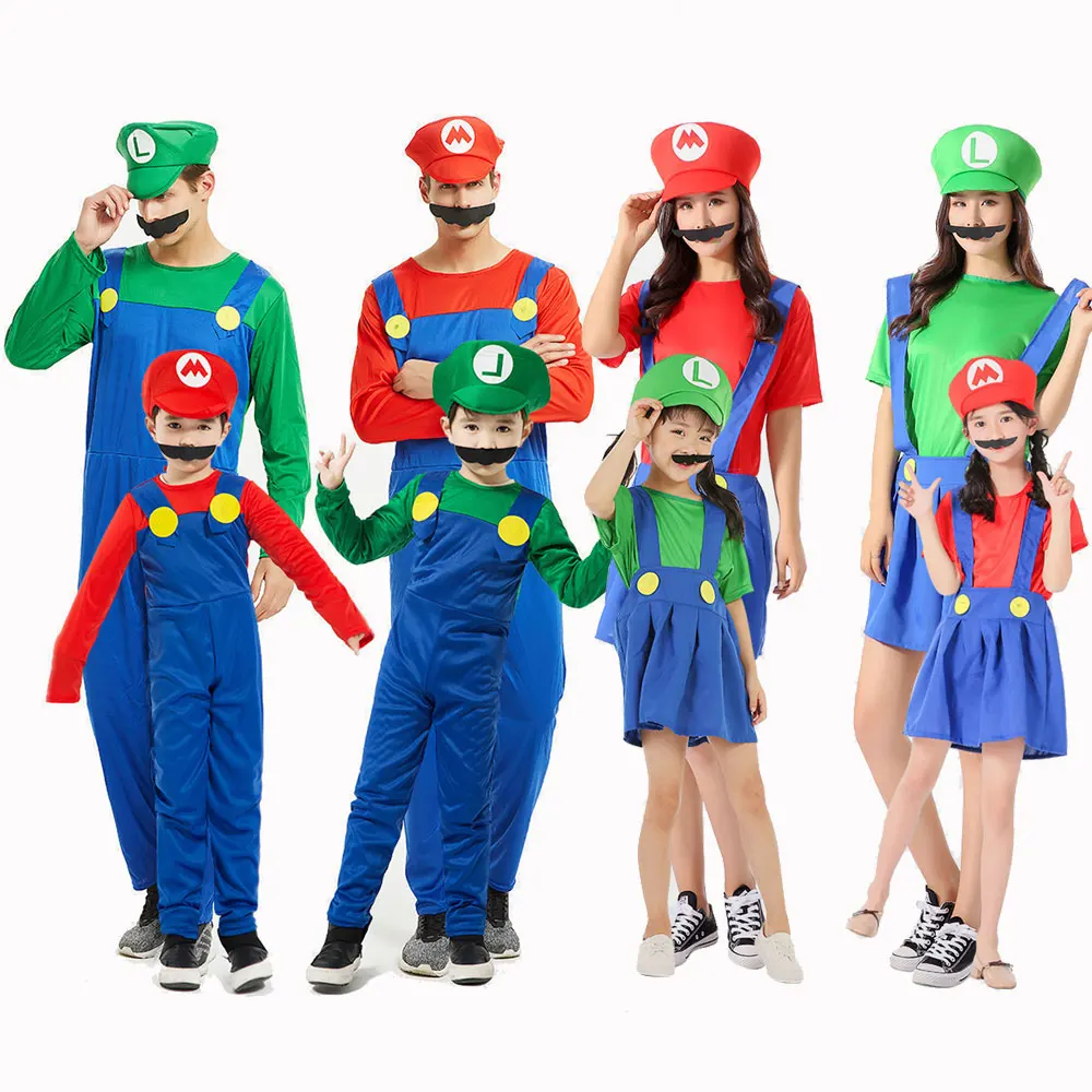 Костюм супербрата для детей и взрослых комбинезон мужчин женщин наряды