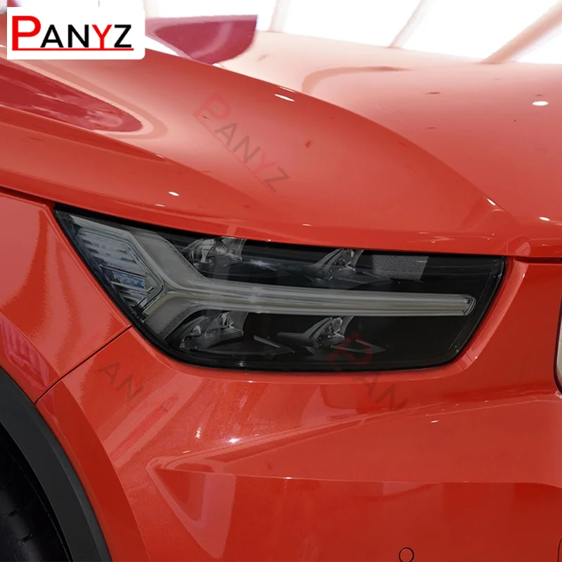 

2 шт., прозрачная защитная пленка для автомобильных фар Volvo XC40 2019 2020