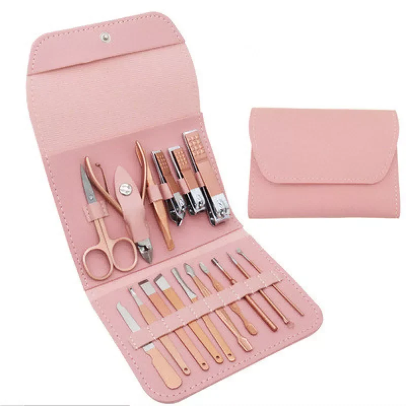 

Nail Clipper Set Stainless Steel Manicure Pedicure Cuticle Remover Nail File Nail Clipper Manicure Scissors Set