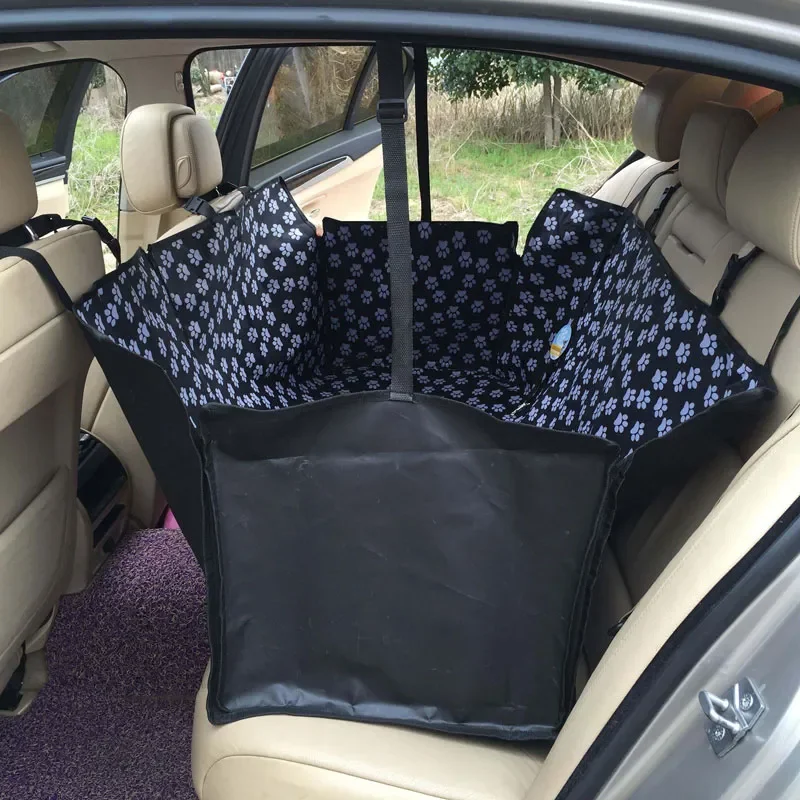 

Carrier For Dogs Waterproof Rear Back Carrying Dog Car Seat Cover Hammock Mats Transportin Perro Coche Autostoel Hond Auto