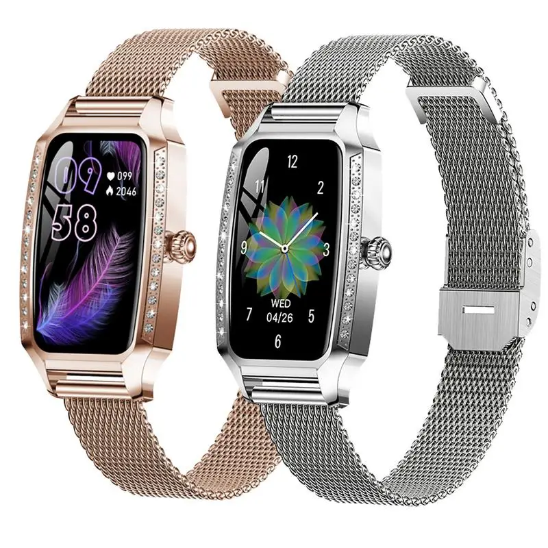 

New Health Monitoring Smart Watches Women Heart Rate Blood Oxygen Blood Pressure Monitor Bracelet For Android Ios Phone