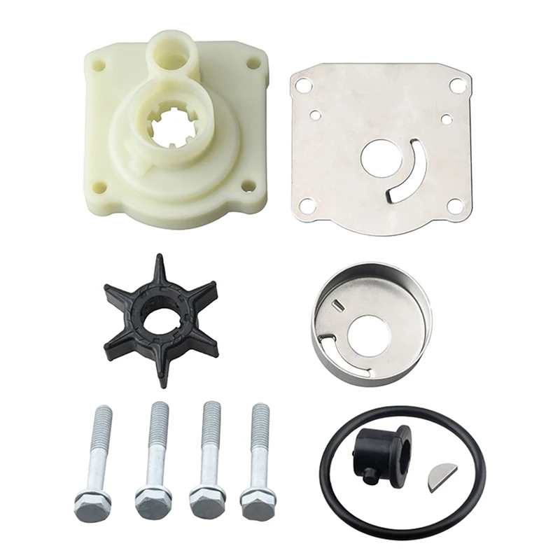 

61N-W0078 Water Pump Impeller Repair Kit Fit For Yamaha Impeller Outboards 2/4 Stroke 25Hp