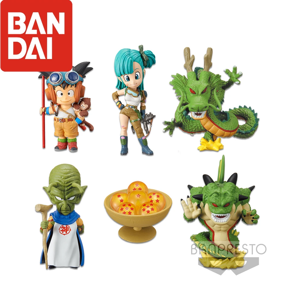 

Фигурка героя мультфильма «Драконий жемчуг», Wcf, ралли сокровищ Vol.2 Son Goku Shenron Bulma