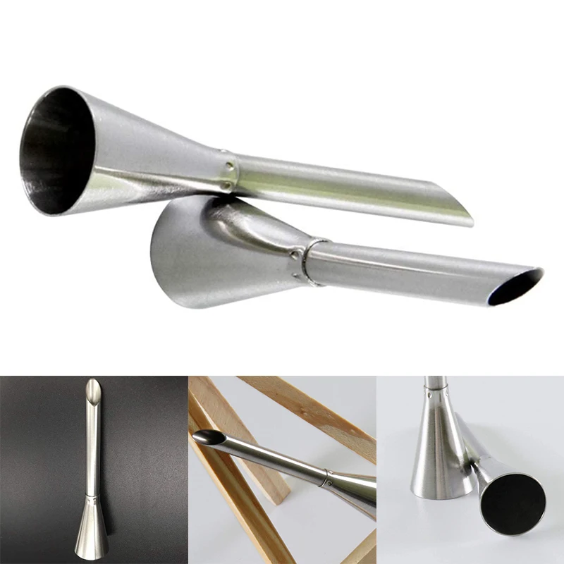 

Stainless Steel Cream Puff Nozzle Cake Fondant Butter Frosting Pipe Long Nozzle DIY Baking Decoration Tool