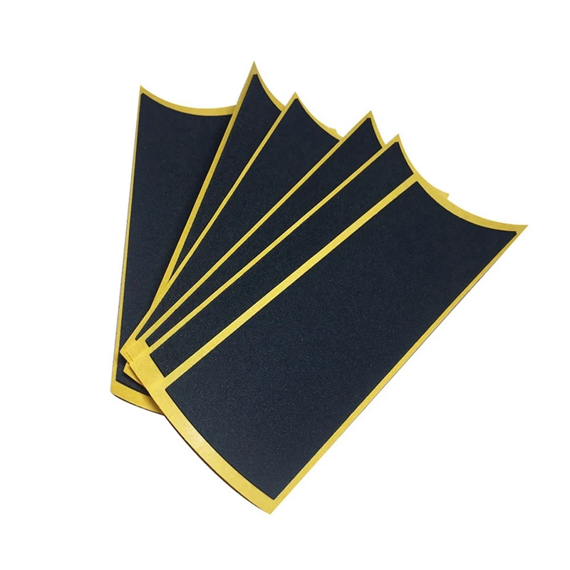 

60Pcs/Lot Black Fingerboard Deck Uncut Tape Stickers Black Foam Grip Tape Stickers 38Mmx110mm