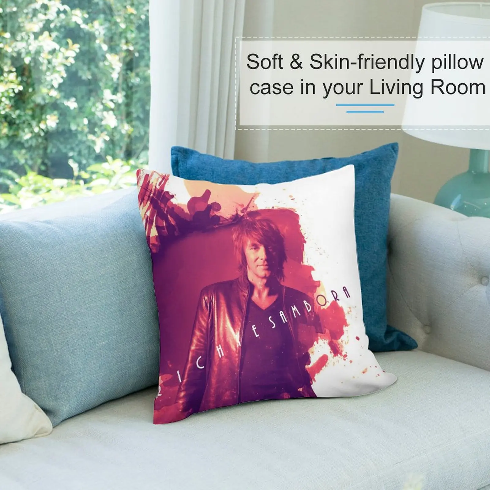 Richie Sambora брызги диванная подушка Роскошные наволочки рождественские украшения