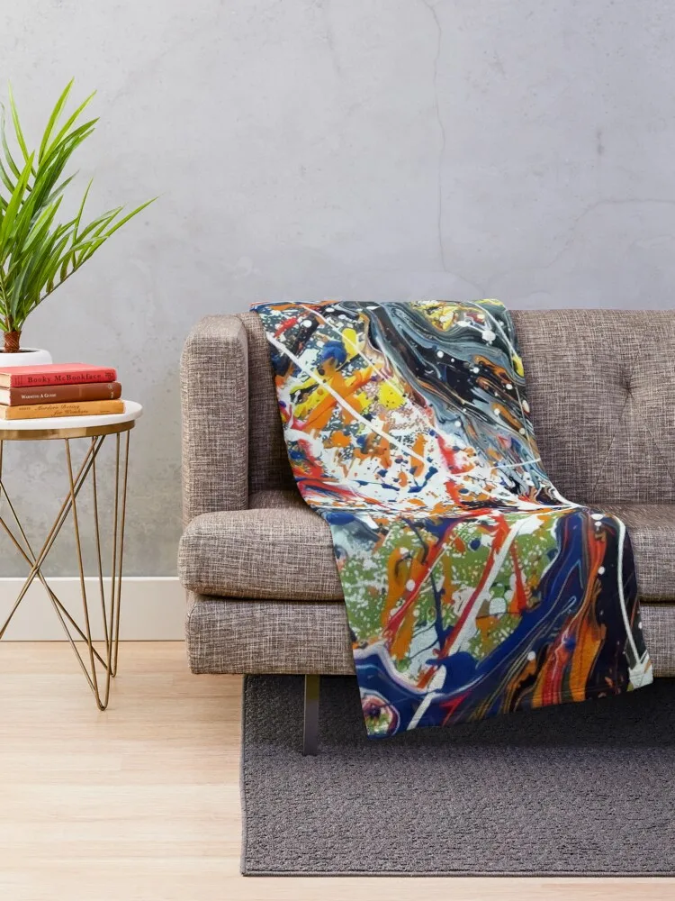 Абстрактное искусство Джексона Поллока (1912-1956) Одеяло из США Симпатичные